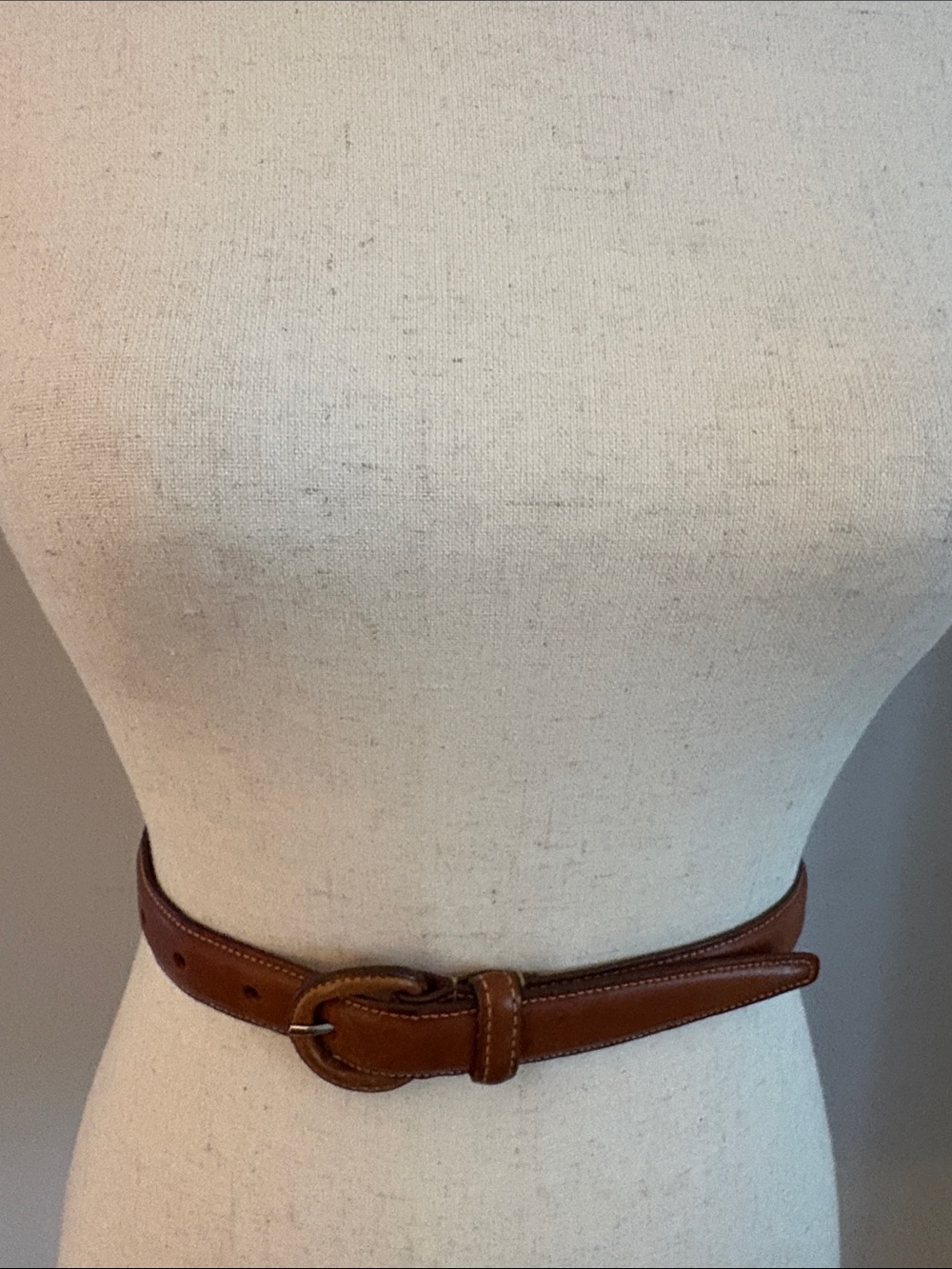 VTG DOONEY & BOURKE Belt Sierra Leather in Cognac Made in USA Size 32